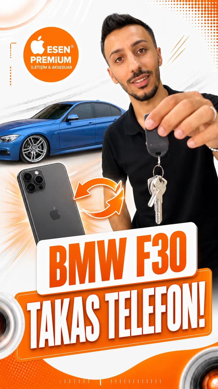 ARABA TAKASLI IPHONE
