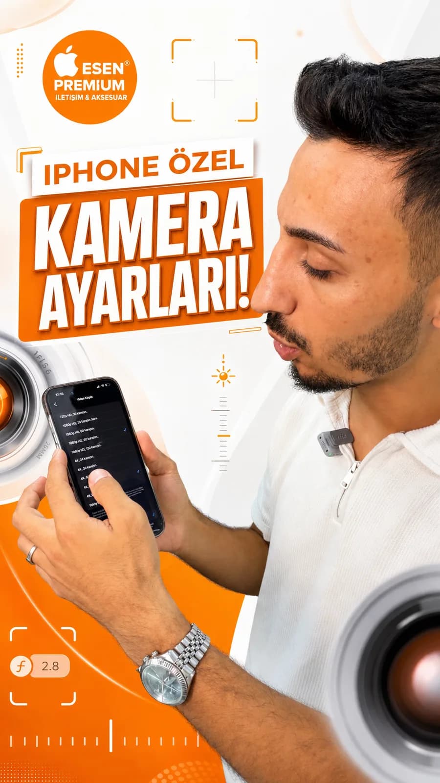 IPHONE ÖZEL KAMERA AYARLARI