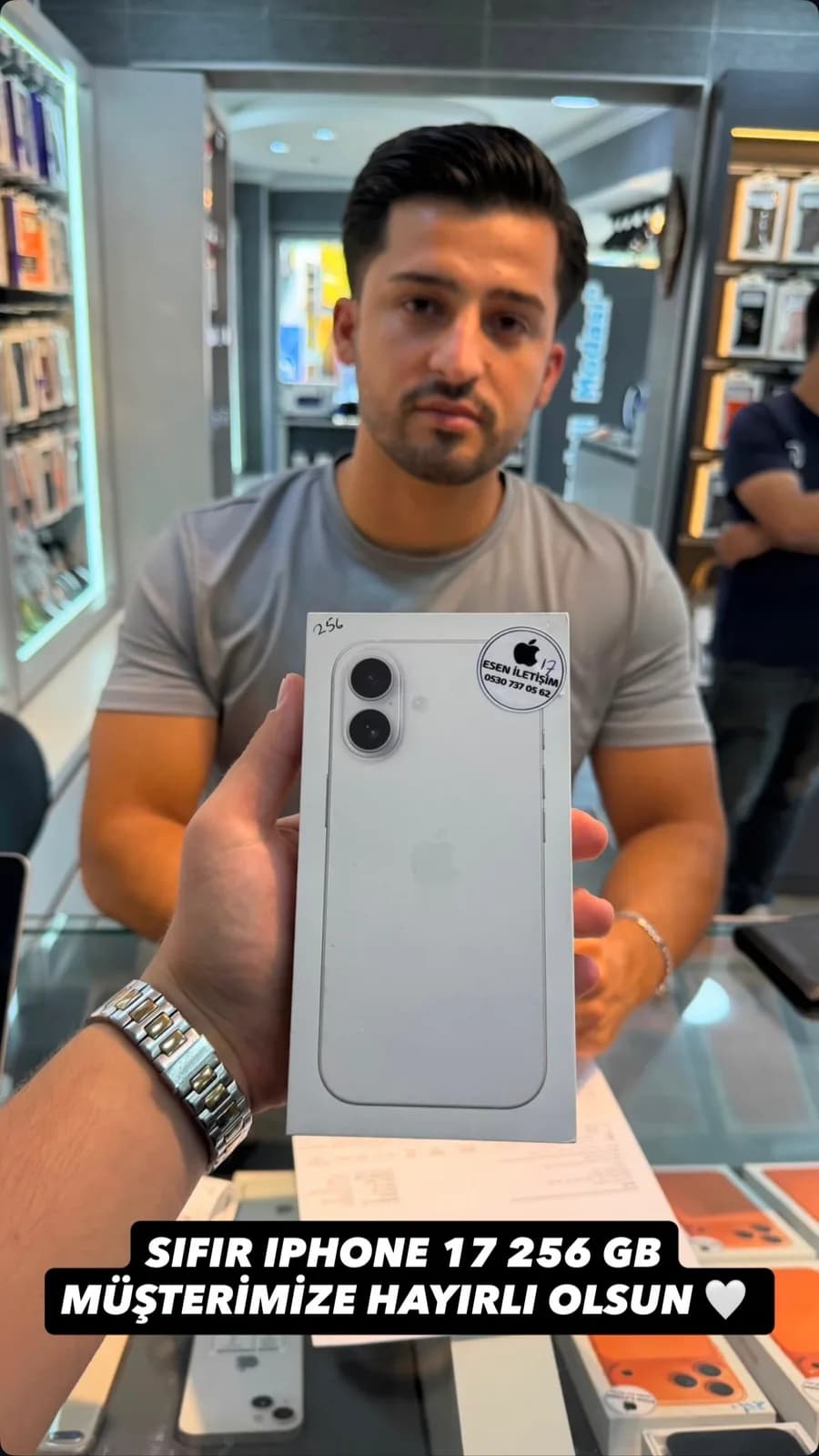 17 256 GB Müşterimize Hayırlı Olsun.
